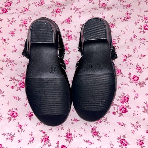 Rachel Shoes 8 Toddler Christmas Dress Shoes Patent Leather Maryjane w/heel - Picture 4 of 4